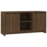 vidaXL Szafka pod TV, brązowy dąb, 102x37,5x52,5 cm
