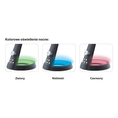 Lampka biurkowa K-BL1063 CZARNY z serii BERKANE