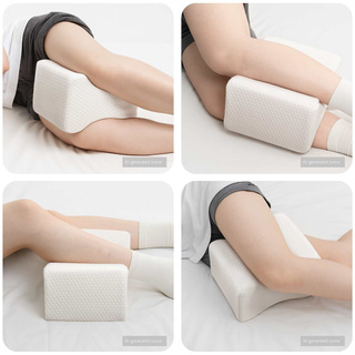 Knee Pillow Biały Pianka z pamięcią i poliester