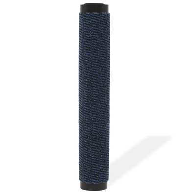 vidaXL Prostokątna wycieraczka przed drzwi 90 x 150 cm, niebieska