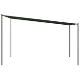 Altana 4 x 3,98 x 2,67 m zielony Poliester i Stal