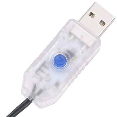 vidaXL Choinka z lampek, z kołkami, 220 kolorowych LED, 180 cm