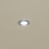 Zadaszenie altany ogrodowej, 310 g/m?, beżowe, 3x3 m