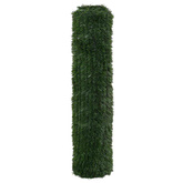Sztuczne Ogrodzenie Ciemnozielony 1,5 x 5 m PVC i stal