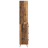 Highboard Stare drewno 69,5 x 34 x 180 cm Drewno inżynieryjne