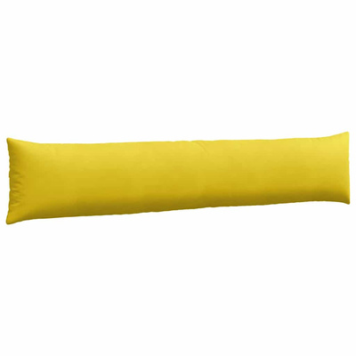 Poduszki na sofę 2 pcs Żółty 200 x 40 cm Tkanina sztruksowa