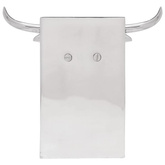 Podpórki do książek 2 pcs Srebrny 21,5 x 15,5 x 20 cm Aluminium