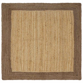 Dywany pokojowe Szary 120 x 120 cm Juta