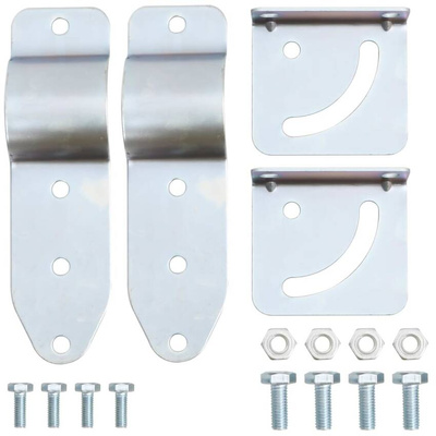 vidaXL Wypukłe lustro drogowe, czarne, Ø60 cm, poliwęglan