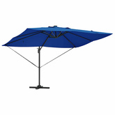 Parasol plażowy 352 x 251 x 265 cm Poliester i aluminium