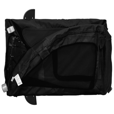 Przyczepka rowerowa dla zwierząt, tkanina Oxford i żelazo