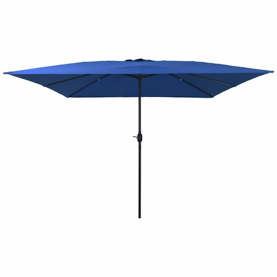 Parasolka ogrodowa 295 x 295 x 245 cm Poliester i Stal