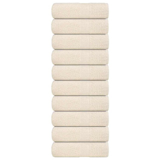 Ręczniki, FROGN, 10 szt., kremowe, 30x30 cm, 360 g/m?