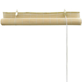 vidaXL Roleta bambusowa, 150x160 cm, naturalna