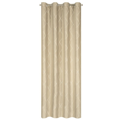 Zasłona Pier beżowa 140x250