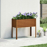 Donica ogrodowa 100x45x90 cm Stal nierdzewna