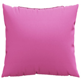 Poduszki rozrzucone Gładki z poduszką 4 pcs Różowy 60 x 60 cm