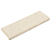 Maty na schody 10 szt. 65x21x4 cm Białe prostokątne krawędzie