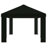 Pokrycie altany 6 x 3 m Czarny Poliester 190 gsm