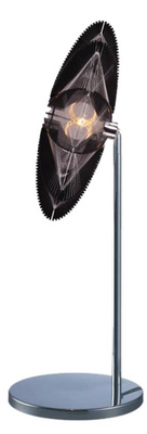 Lampka nocna Spider nowoczesna miedziana metalowa regulowany abażur