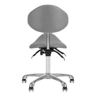Taboret kosmetyczny 1004 Giovanni szary 141631