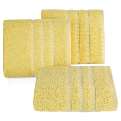 Ręcznik Milo żółty 100x150