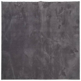 vidaXL Dywan HUARTE z krótkim włosiem, antracytowy, 160x160 cm