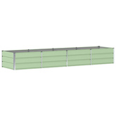 Donica Zielony 320 x 80 x 45 cm Stal
