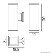 Kinkiet zewnętrzny 8001 AL