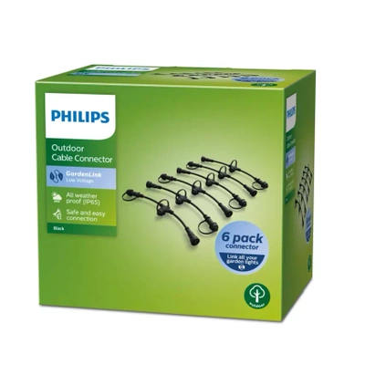 Łączniki do lamp niskonapięciowych czarny Philips