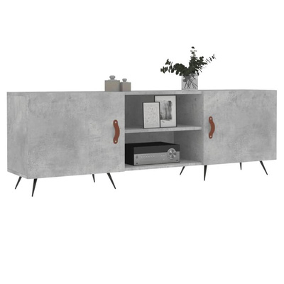 vidaXL Szafka pod TV, szarość betonu, 150x30x50 cm wariant 6