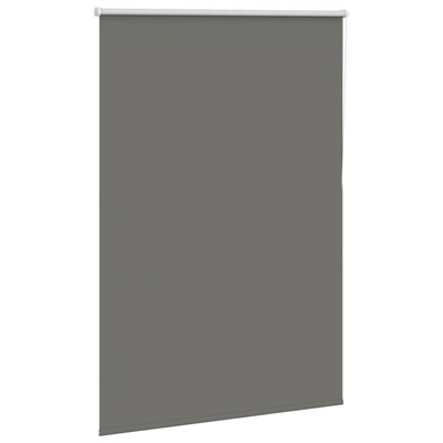 Roleta zaciemniająca szara 95x130 cm Szerokość tkaniny 90,7 cm