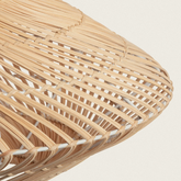 Lampa Wisząca Boho z Rattanu   Abruzzo Giorgia 50cm E27