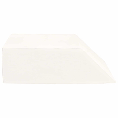 Poduszka na nogi Gładki Biały 63 x 52 x 19,5 cm Pianka PU