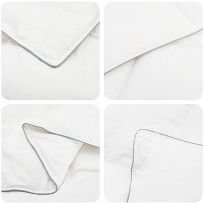 Zestaw kołdry i poduszek 3 szt. 155x220 cm Lato 200 GSM Wełna