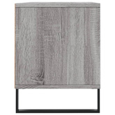 vidaXL Szafka pod TV, szary dąb sonoma, 100x34,5x44,5 cm