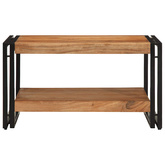 Stolik kawowy 70x50x38 cm Drewno lite Akacja