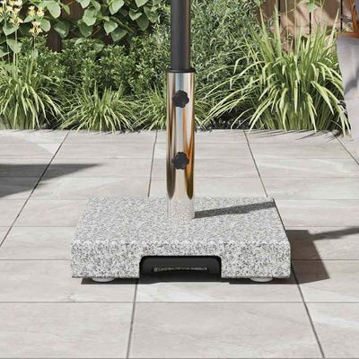 Podstawa do parasola Szary 41 x 41 x 37 cm Granit