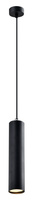 Lampa wisząca czarna oprawa 25W GU10 25cm Tubo 31-78544