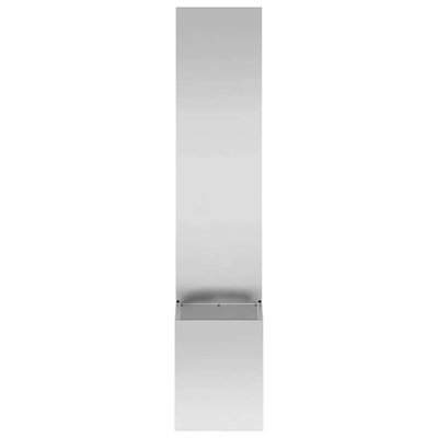 Ekran zapewniający prywatność w ogrodzie Srebrny 32 x 150 cm