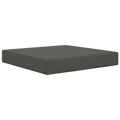Poduszka do sofy na zewnątrz Antracyt 60 x 60 x 8 cm Poliester