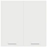 Szafka wisząca, "Lyon", biała, 60x31x60 cm