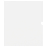 Szafka pod umywalkę, biała, 60x38,5x45 cm