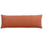 Poduszki na sofę 2 pcs Czerwono-pomarańczowy 120 x 40 cm
