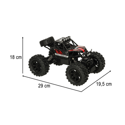 Samochód zdalnie sterowany RC REVOLT TG1021 Rock Crawler 4x4 Off-Road Duże Koła Amortyzacja 2.4GHz Wspinaczka