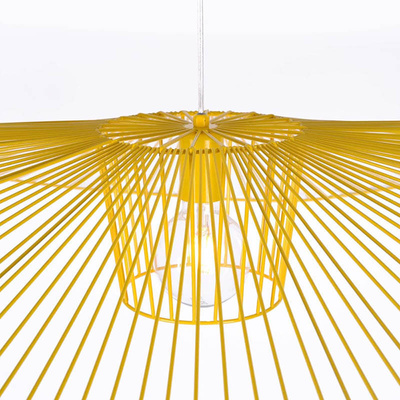 Lampa wisząca KP-21 ŻÓŁTY z serii KAPELUSZ