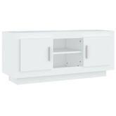 vidaXL Szafka pod TV, biała, 102x35x45 cm, materiał drewnopochodny