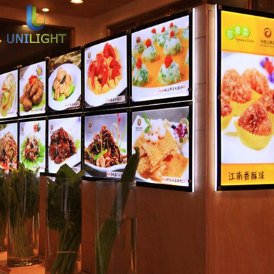 Dwustronny panel reklamowy LED - 297x420mm