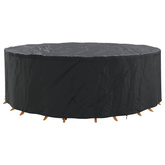 Pokrowiec na meble 279 x 279 x 85 cm Tkanina Oxford 210D Czarny