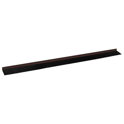 Szczotki uszczelniające do drzwi samoprzylepne 12 szt. 100 cm